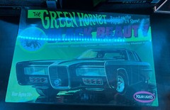 The Green Hornet Black Beauty Black Polar Lights 1:32 Scale Model Kit POL994/12