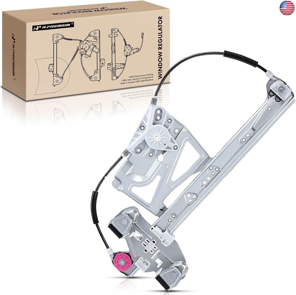 A-Premium Power Window Regulator without Motor Replacement for Cadillac DeVille