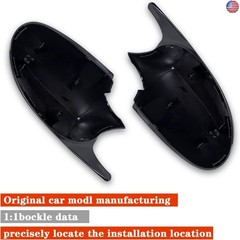 Door Side Mirror Covers Mirror caps for Cars Rear View Cap for 3-Series E90 E92