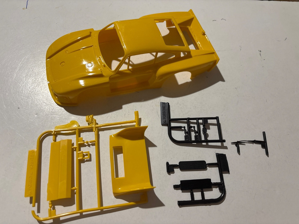 Model Car Parts – AMT Porsche 935 Body Parts Wing ONLY 1/25 Kit bash
