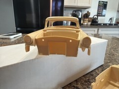 STAR MODELS RESIN 1955 FORD CUSTOMLINE 2 DOOR RESIN KIT! CIRCA 2000’s! VMCP!