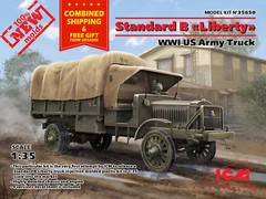 ICM 35650 US Army Truck Military miniatures standard b Liberty, 1/35 scale model