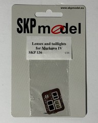 SKP Model SKP136 1/35 Scale Lenses & Taillights for IDF Merkava IV Tank Models