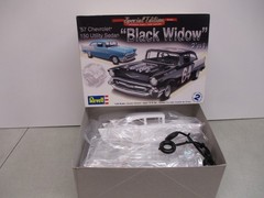 Revell Special Edition 1957 Chevrolet 150 Utility Sedan Black Widow 1/25