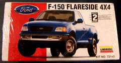 1995 LINDBERG 1:25 FORD F-150 FLARESIDE 4X4 SEALED PLASTIC MODEL KIT