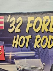 Sealed Box Revell 1/8 Scale 1932 Ford Highboy Hot Rod 3’n1 Model Car Kit 85-2616