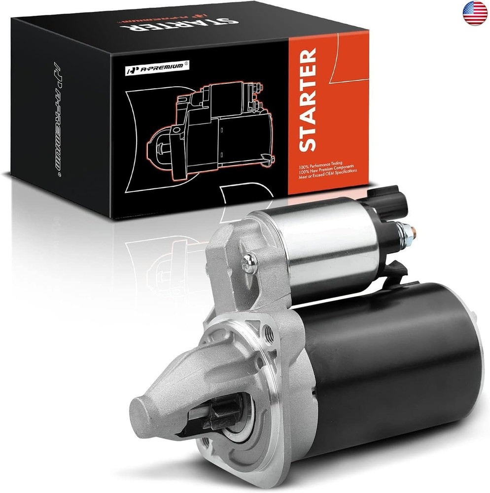 A-Premium Starter Motor Compatible with Kia Soul 2010-2012, Rio 2012 &
