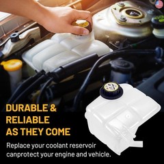 Coolant Expansion Reservoir Overflow Tank 603-216 Compatible with 2000-2007