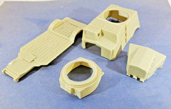 Resicast 1/35 resin Morris C9 British WWII Armored Car Kit