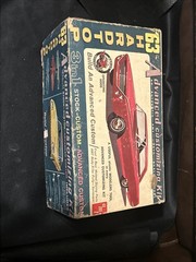 Vintage Original AMT 1963 T-Bird Ford Advanced Customizing Model Kit In Box