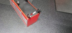 1/24 scale tool box-red- for model displays or diorama