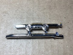 1 25 scale model parts 48 Ford Coupe Upper Grille Bar No Box