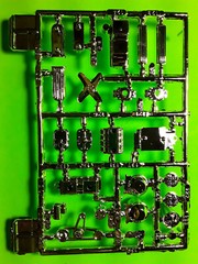 32 Ford Delivery 1/25 Chevy 350 Engine Chrome Blower Supercharged Tunnel Ram
