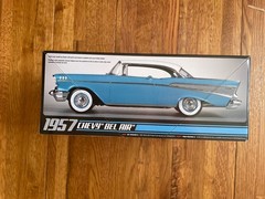 AMT 638M/12 1957 CHEVY BEL AIR 1/25 SCALE MODEL KIT NEW OPENED