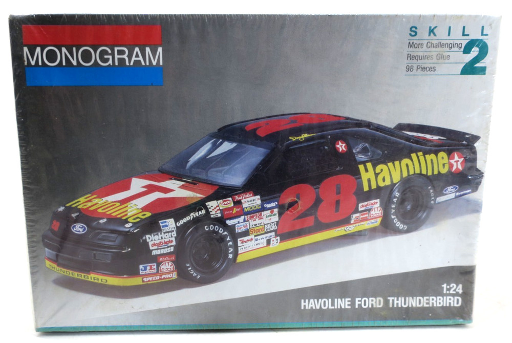 Monogram 1/24 Havoline Ford Thunderbird Model Kit #2430 SEALED