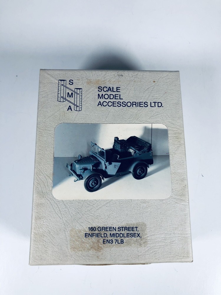 Scale Model Accessories SMA 1/35 SMAV-102 Radio Vehicle Resin Metal Kit