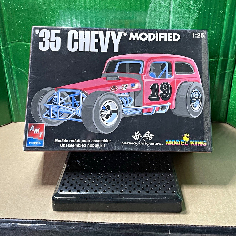 Factory sealed AMT Ertl ’35 Chevy Modified Racing Car Model Kit 1:25 Scale