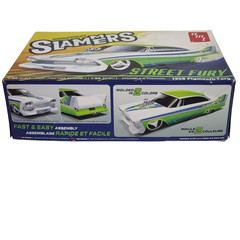 Snapfast Slammers 1958 Plymouth Fury ‘Street Fury’ 1:25 Scale AMT Model Kit NOB