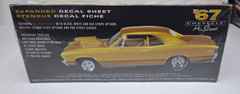 AMT ’67 Chevelle Pro Street 1/25 Scale Plastic Model Kit Car Chevy 1967