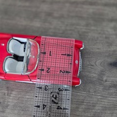 Maisto 1957 Chevrolet Corvette Red Fuel Injection Diecast Model Car 1/24 7in