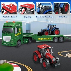 Bstoyder Toddler Boy Toys for 3 4 5 6 7 Years Kids, 25″ Semi 25 Inches