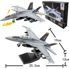 1/72 Scale F/A-18F Super Hornet VFA-103 Fighter Plastic Painted Unassembled