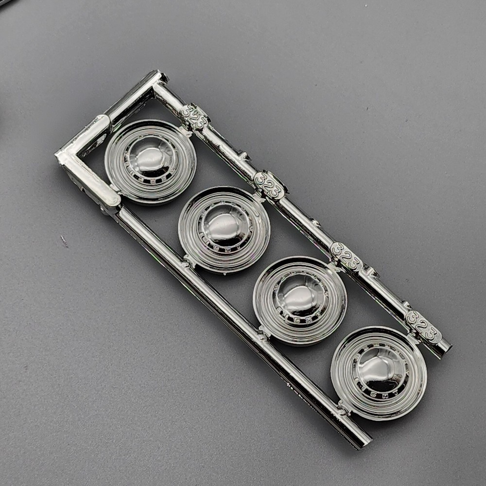 AMT/ERTL 1/25 1949 Mercury Parts Kit Bash Chrome Wheels #323