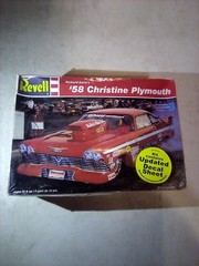 A9D Revell 1:25 85-7350 Richard Earle’s ’58 Christine Plymouth Model Kit Sealed