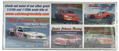 Salvino JR Models “Vavoline” Cale Yarborough 1982 Buick Regal 1/24 Model Car Kit