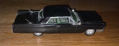Cadillac 1963 Model Built Incomplete Diorama, Kit bashing, Junkyard Etc.