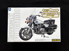 Aoshima 1/12 Kawasaki Police 1000 CHP SFPD Cowling Type Kit #03404 CHiPs NEW