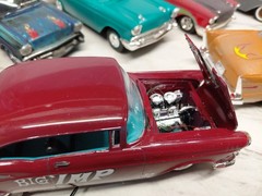 Model Junkyard/parts Plastic Custom Vintage Car Lot Of 11 Custom 55-57 Chevy