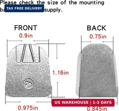 10″ Universal Interior Mirror Kit, 2024 Upgraded Anti-Glare Rear View Mirror,Wid