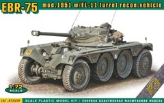ACE 72459 – 1/72 EBR-75 mod.1951 w/FL-11 turret recon. Vehicle, scale model kit