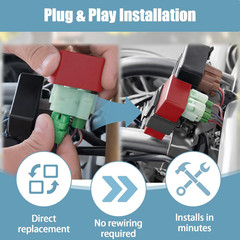 Ignition CDI Module Box for Fourtrax 300 ATV 1988-1993, Compatible with TRX300 T