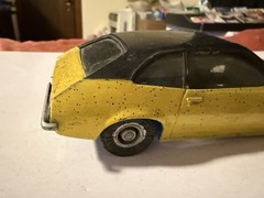 Vintage Eldon Ford Pinto Plastic Car Model Promo 1/29 Scale Junkyard Car