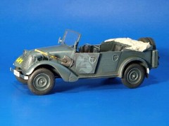 Plus Model 1/48 Tatra 57K Kubelwagen Czech Compact Car WWII (with Decals) 4040