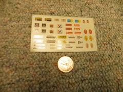 Esci Ertl decals 1/24 1/25 Earls STP Winston Moog Valvoline etc J136