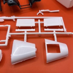1932 Ford Sedan MPC Body Fenders Hood Pipes Manifolds Model Parts 1:25 New 5