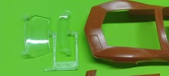1970 Corvette LT-1 ZR-1 Amt 1/25 Body Glass Windshield Hood Tail Lights Bumpers