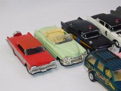 7 Pcs Vintage 1950s American Classic Model Cars Collection