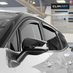 CLIM ART in-Channel Incredibly Durable Rain Guards for Kia Sportage 2023-2026,