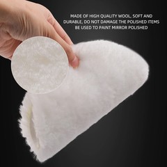 Zfe Buffing Polishing Pads 7Pc 6.5 Inch Face For 6Inch 150Mm Backing Plate