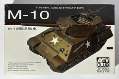 AFV Club AF35024 1/35 Scale M10 Tank Destroyer w/Metal Barrel – Parts Sealed
