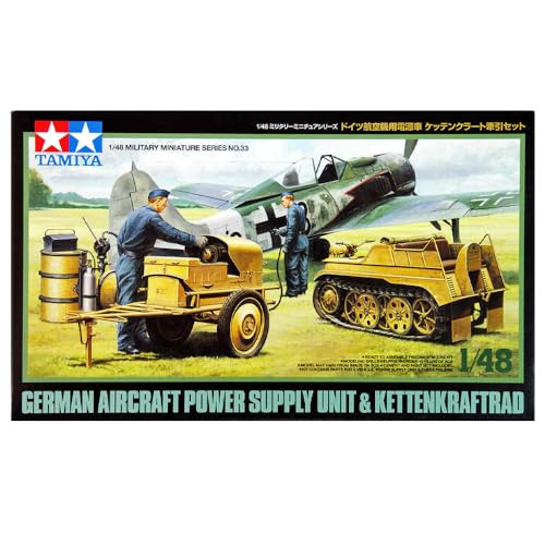 Tamiya 32533 1/48 Model Kit German SdKfz 2 Kettenkrad Aircraft Power Supply Unit