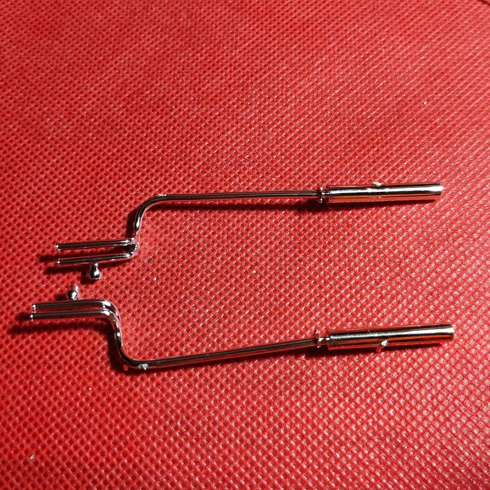 Chrome Exhaust Ala-Kart Hot Rod 1:25 scale model car part AMT