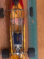 1/24 custom built Indy slot car Johny Rutherford