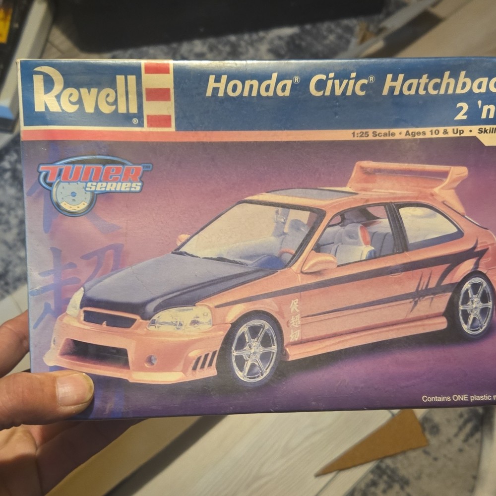 Revell Tuner Series Honda Civic Acura RSX Eclipse Focus SVT 1:25 Model Kit