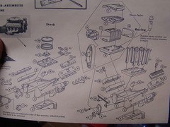 VINTAGE MPC 1969 CORVETTE STINGRAY 1/20 LARGE SCALE AMAZING SURVIVOR UNBUILT