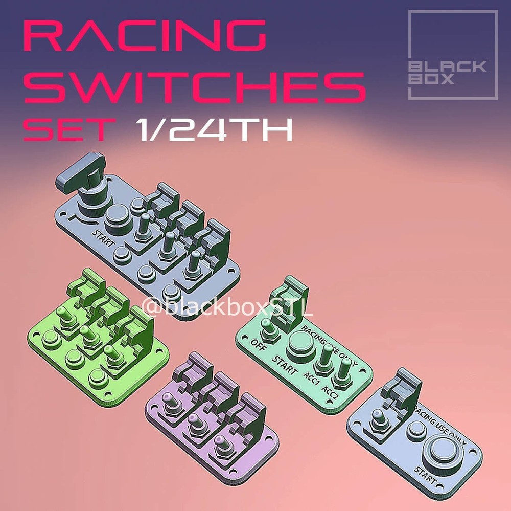 Racing Switches 1/24 Scale